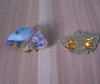 beautiful printing metal lapel pin,metal badge, metal emblem, angel insignia