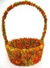 Christmas Woolen Yarn Gift Basket