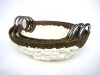 Oval Shape Handmade Paper storage Basket