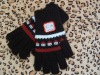 snow Jacquard Magic Gloves