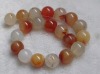 40cm length Red Agate Gemstone Loose Beads