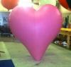 big red heart shape inflatable balloon for sale