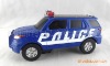solar toy police car