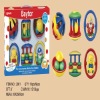 Multi-shapes baby rattle toys series