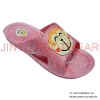 2011 cute monkey pvc slippers