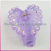 2011 fashion lady's plastic elastic hair claw