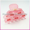 2011 fashion lady's plastic elastic hair claw