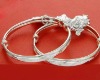 best gift silver baby bangle