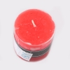 Fashion Pillar Shape Red Color With Aroma Art Candles