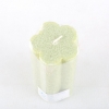 Fashion Flower Shape Light Green Color With Aroma Art Candles