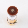 Fashion Pillar Shape Brown And Orange Color With Aroma Art Candles