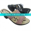 PU Ladies Wedge-heeled Slippers with massage