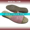 Lady Fashion PU Massage Flat Sandal Slipper