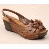 Wholesale 2015 Fashion Latest Lady Sexy Ladies Wedge Sandals Women Shoes with Straps Buckle Strap