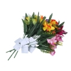 Fabric Home and Wedding Decoration Artificial Flowers ,5 Peacock Orchid