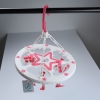 Wholesale White and Watermelon Red Plastic Sock Hanger